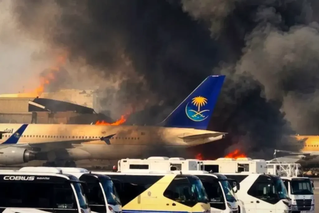 Explozii la aeroportul din Riad: ce spune ambasada SUA?